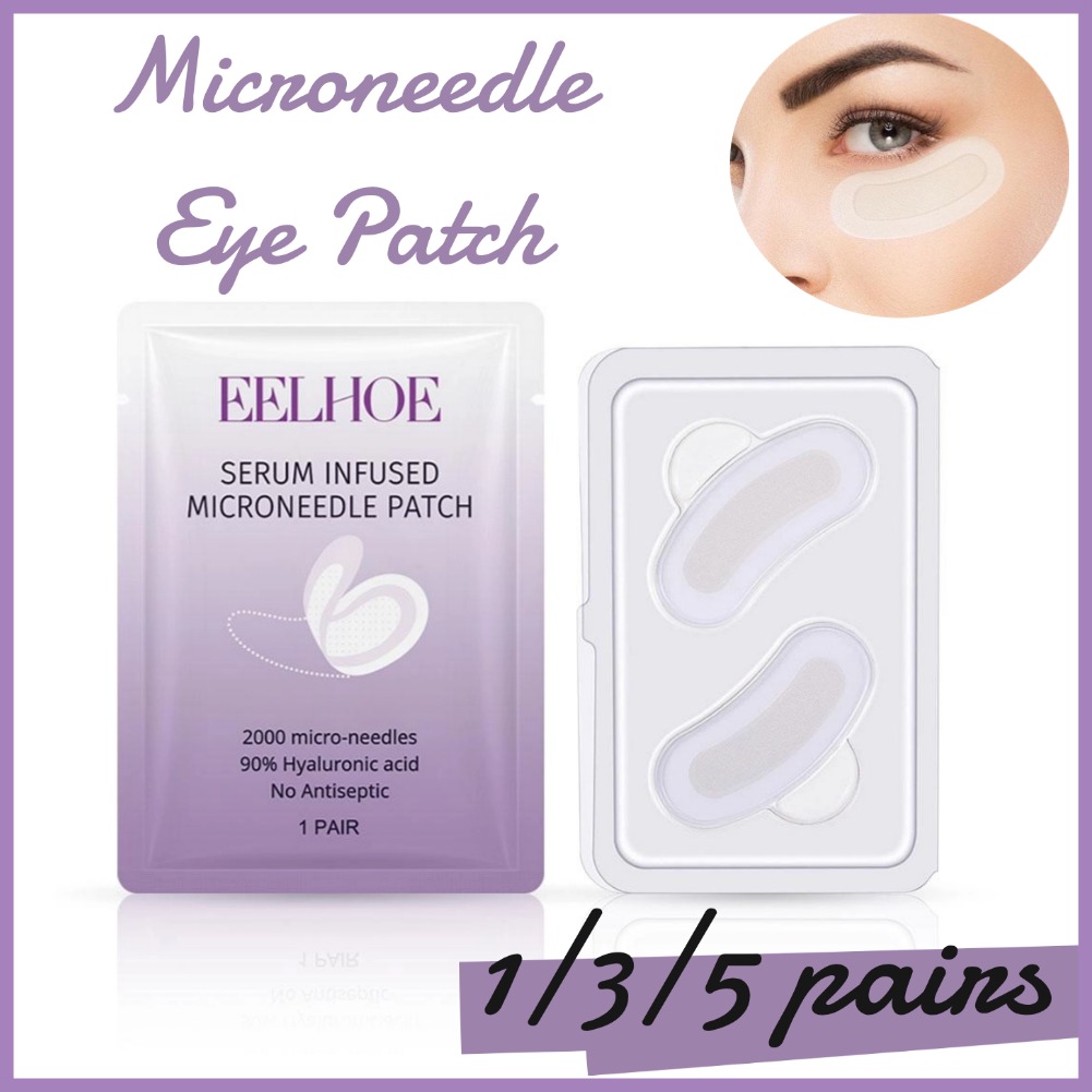 Eye Pad Collagen - Collageen Microneedle Ooglapje Hyaluronzuur Oplosbaar Microneedle