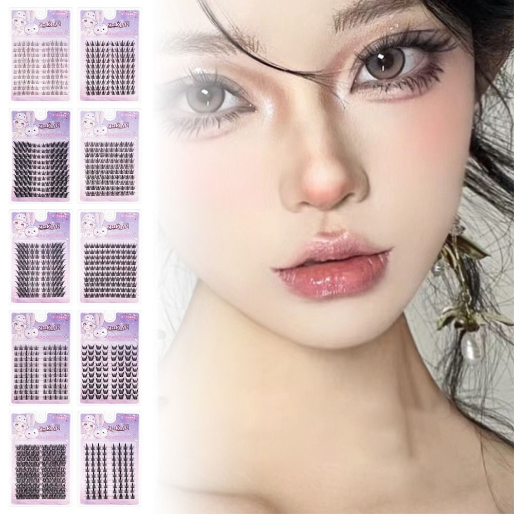 Eyelash Extension Anime Style - Met Jelly Lijmstrips Zonnebloem Valse Wimpers