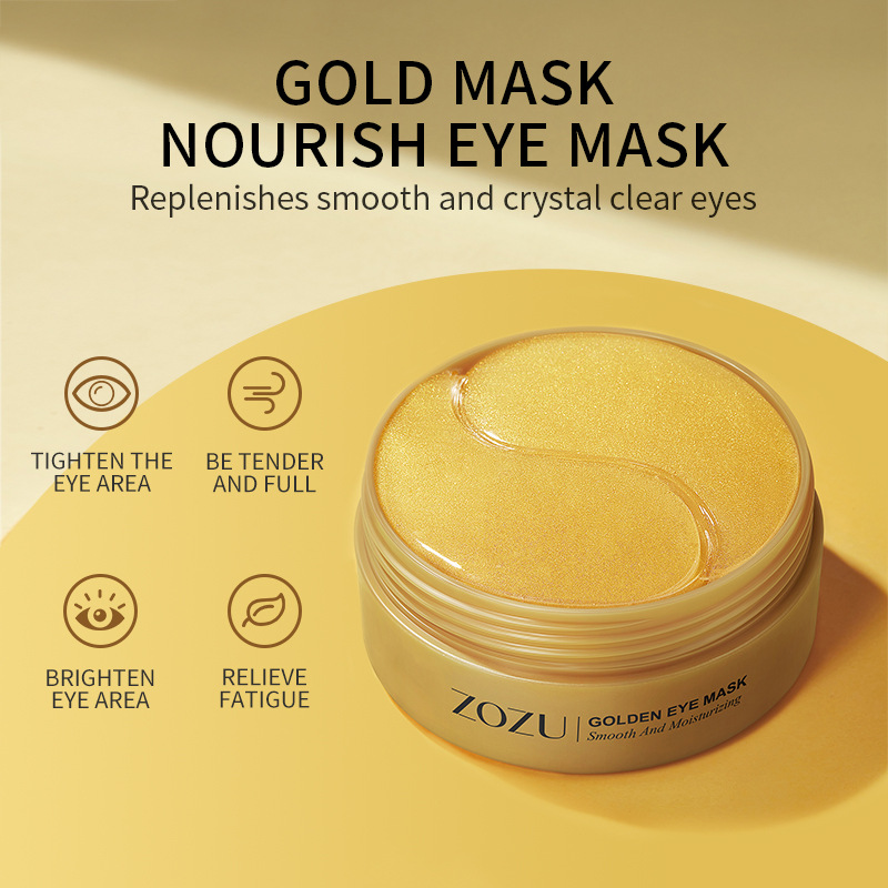 Eye Pad Collagen - 60 stks Gouden Collageen Avocado Hydraterende