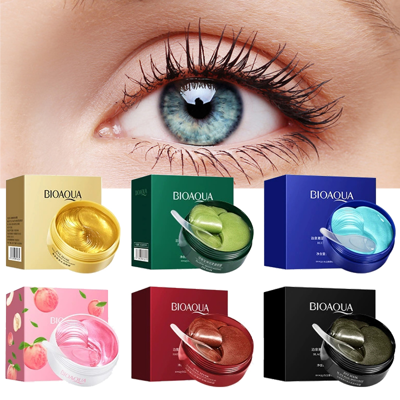 Eye Pad Collagen - 60 stks BIOAQUA Kristal Collageen Oogpatches