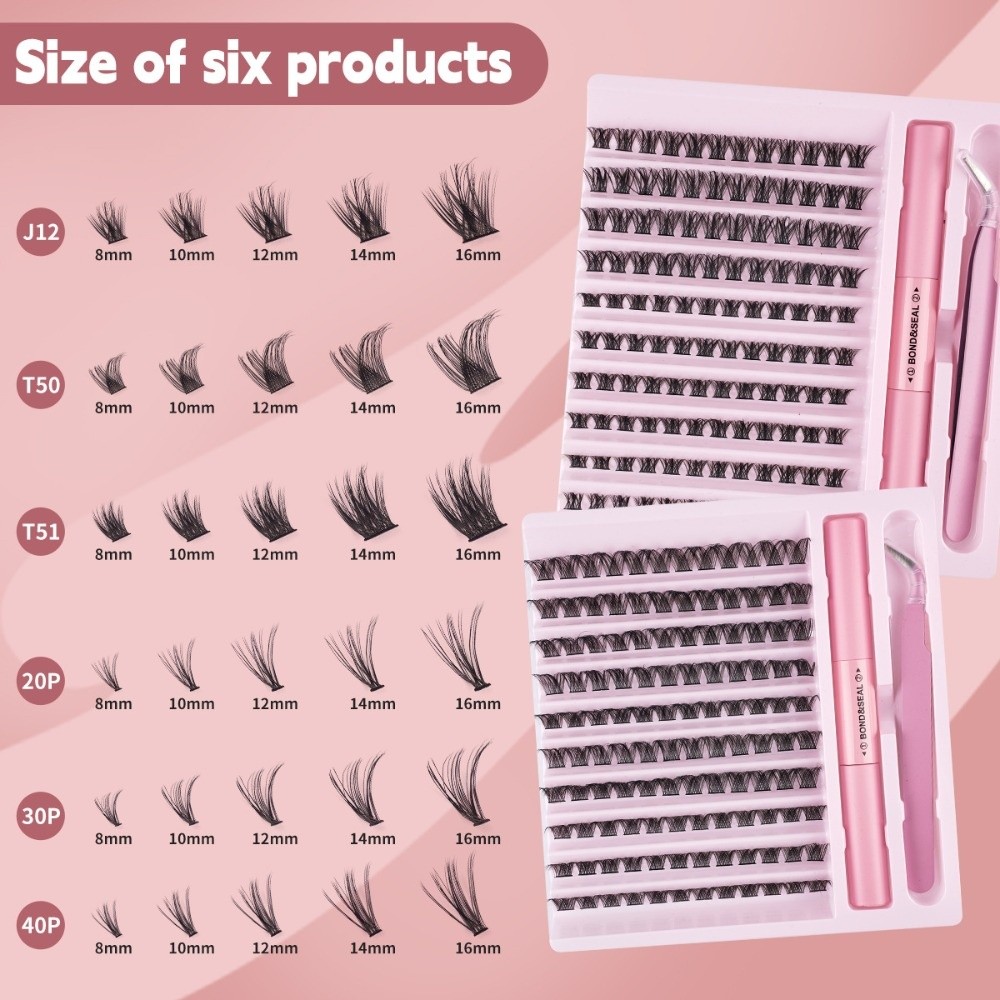 Eyelash Extension Kits - Hoge kwaliteit Bond & Seal nepwimpers,