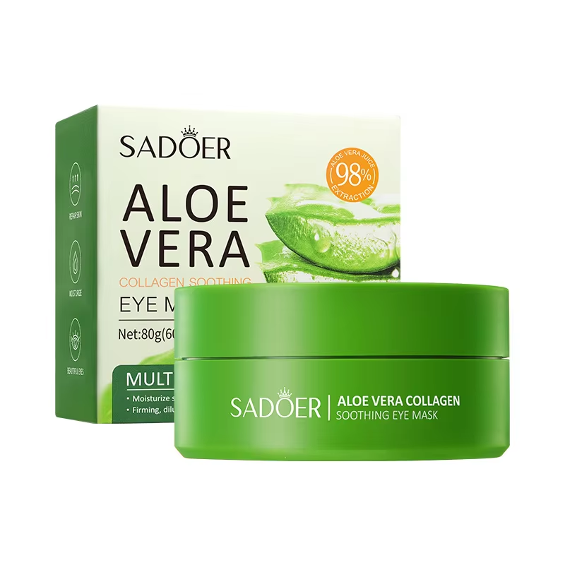 Eye Pad Collagen - SADOER 60 stuks Collageen Aloë Vera