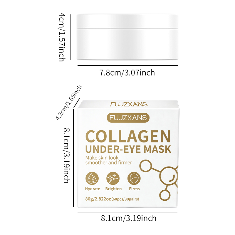 Bio-collageen oogmasker 60 pat - Eye Pad Collagen recensie en prijs