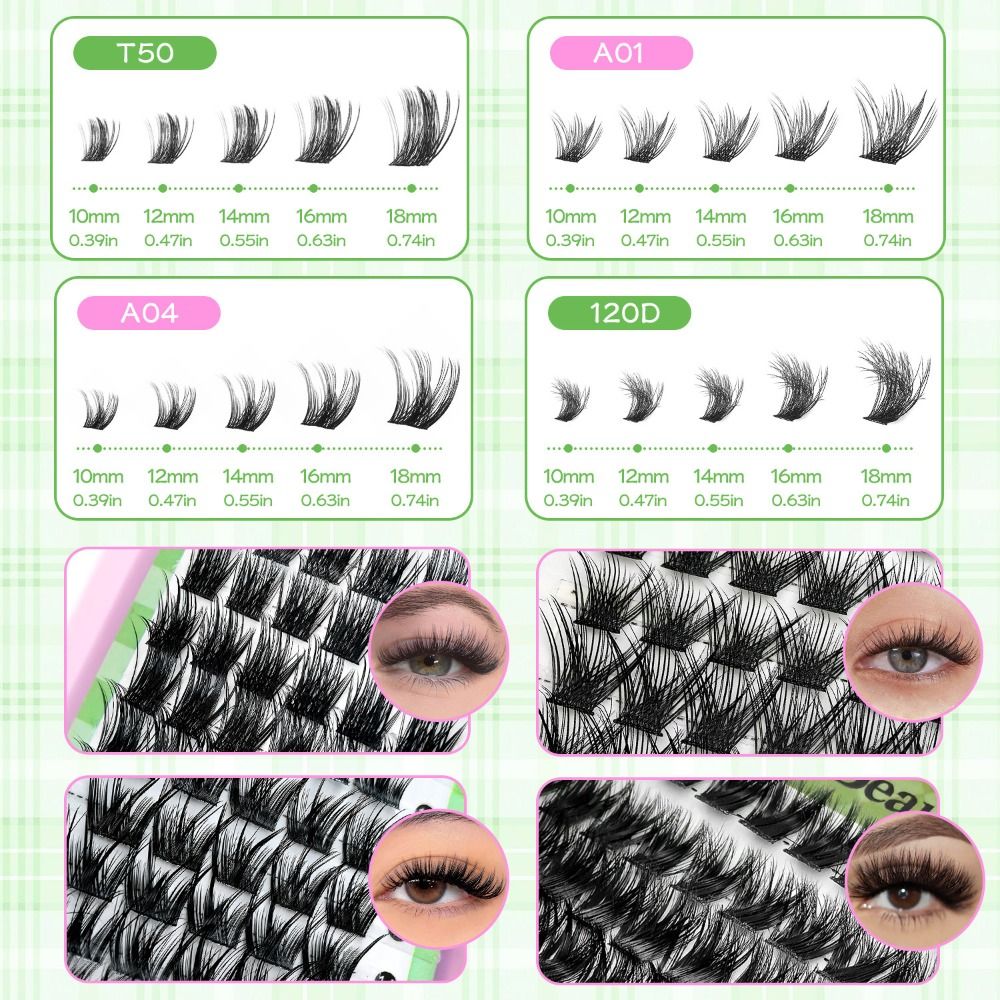 Natuurlijke look valse wimpers - Eyelash Extension Kits recensie en prijs