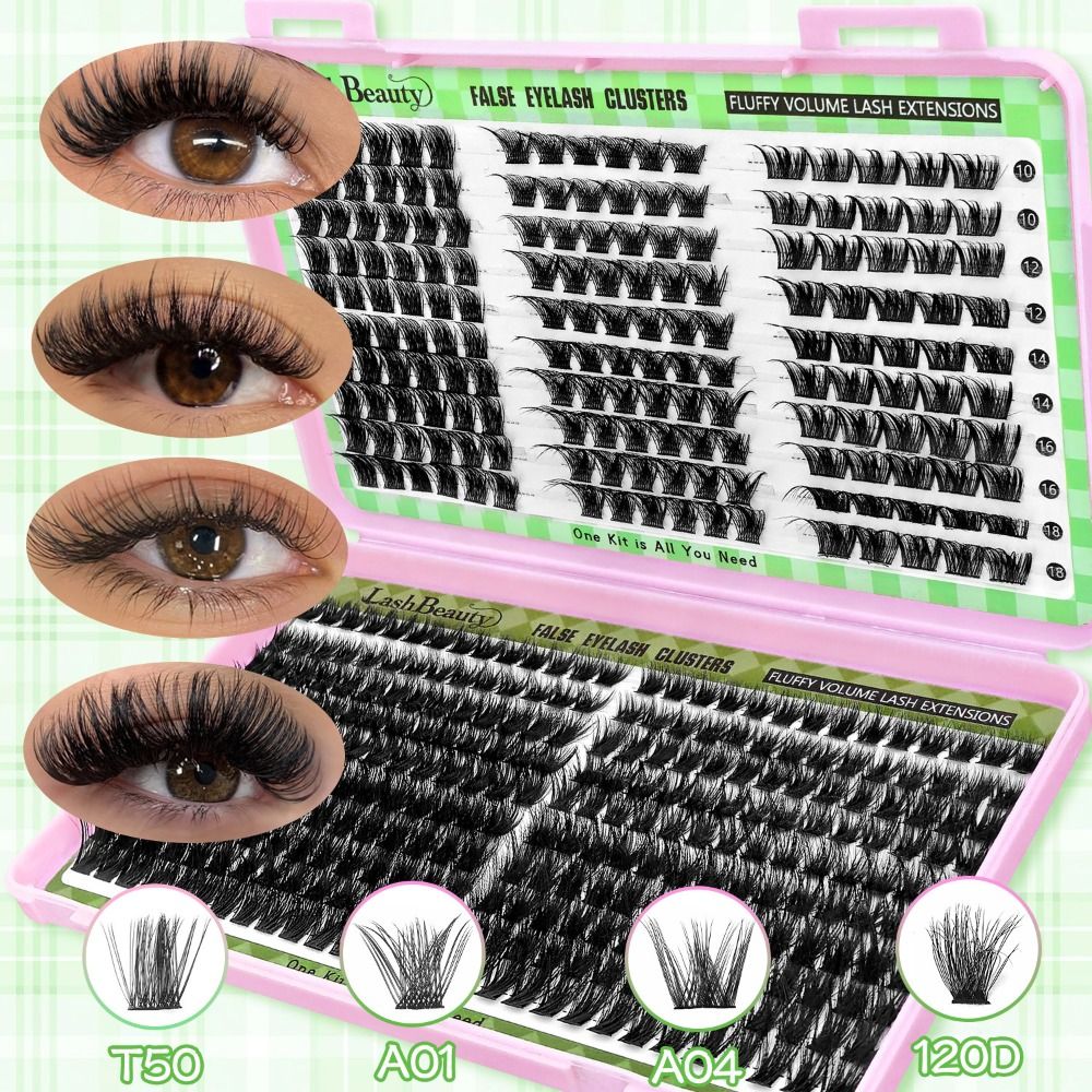 Natuurlijke look valse wimpers - Eyelash Extension Kits recensie en prijs
