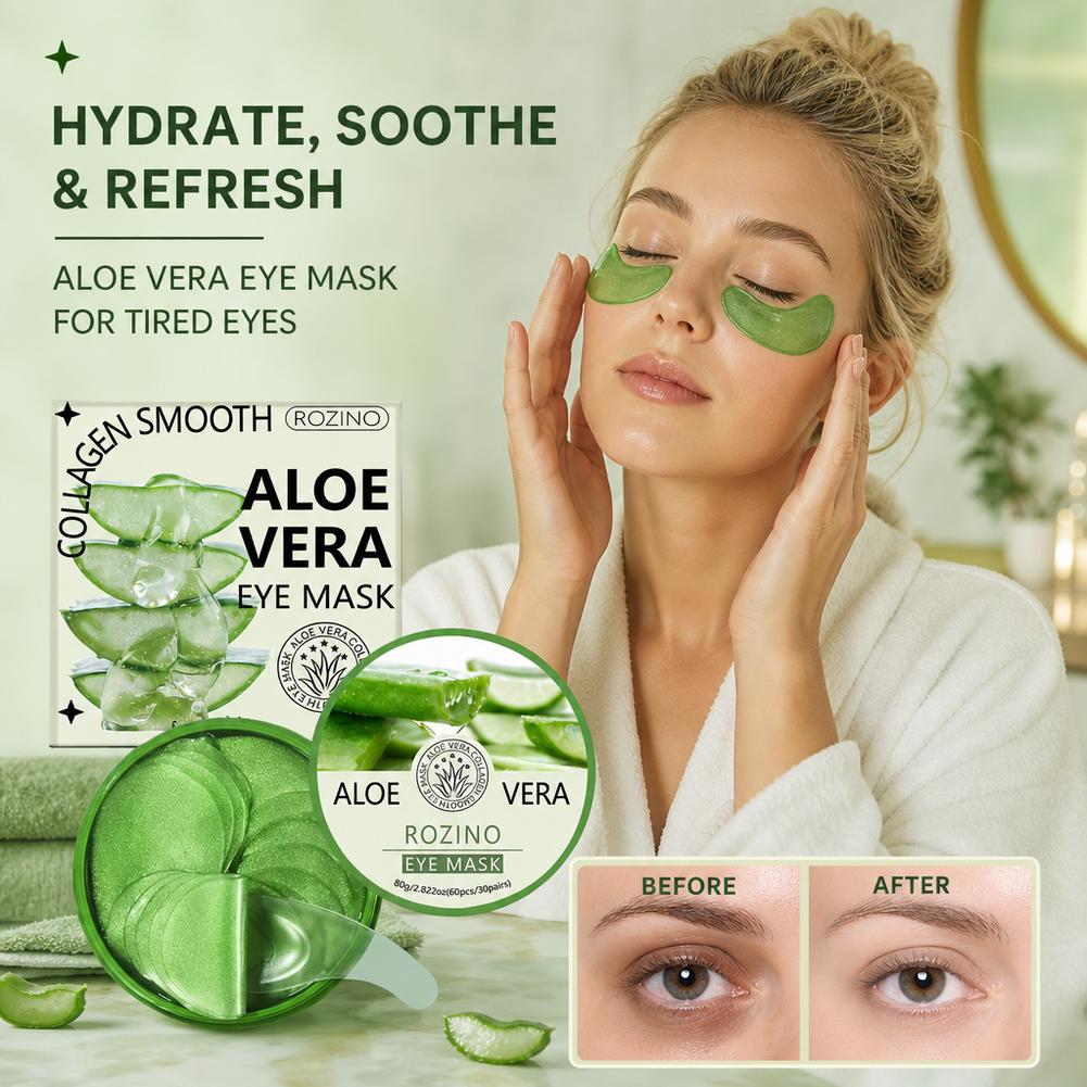 60 stuks Aloë Vera Collageen O - Eye Pad Collagen recensie en prijs