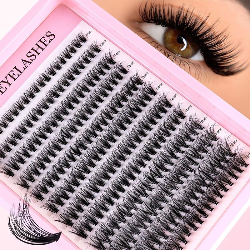 Natuurlijke Cluster Wimperverl - Eyelash Extension Kits recensie en prijs