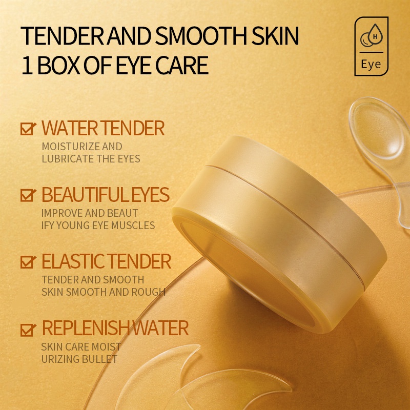 60 stks Gouden Collageen Avoca - Eye Pad Collagen recensie en prijs