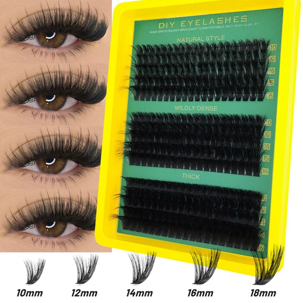 Natuurlijk uitziende valse wim - Eyelash Extension Kits recensie en prijs