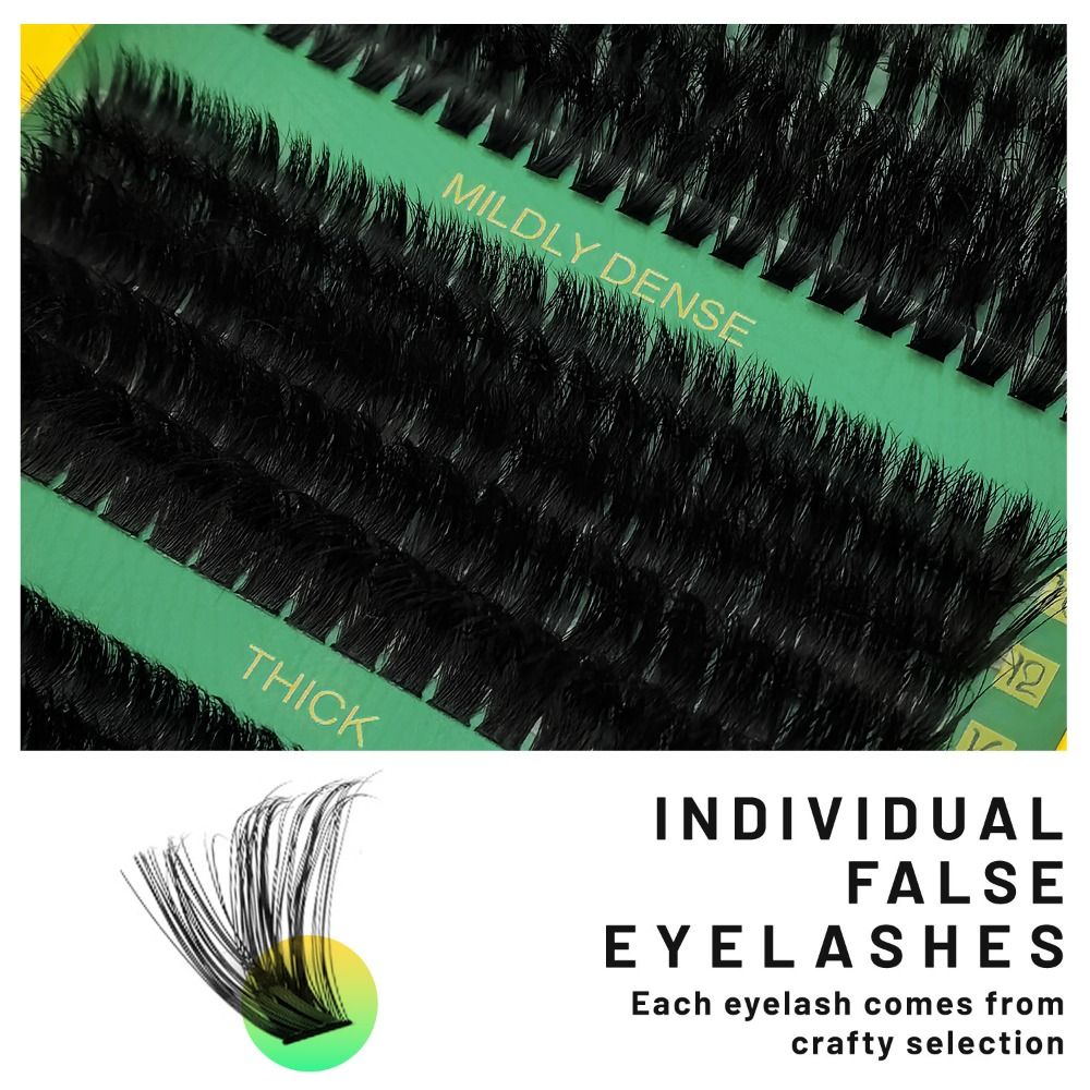 Natuurlijk uitziende valse wim - Eyelash Extension Kits recensie en prijs