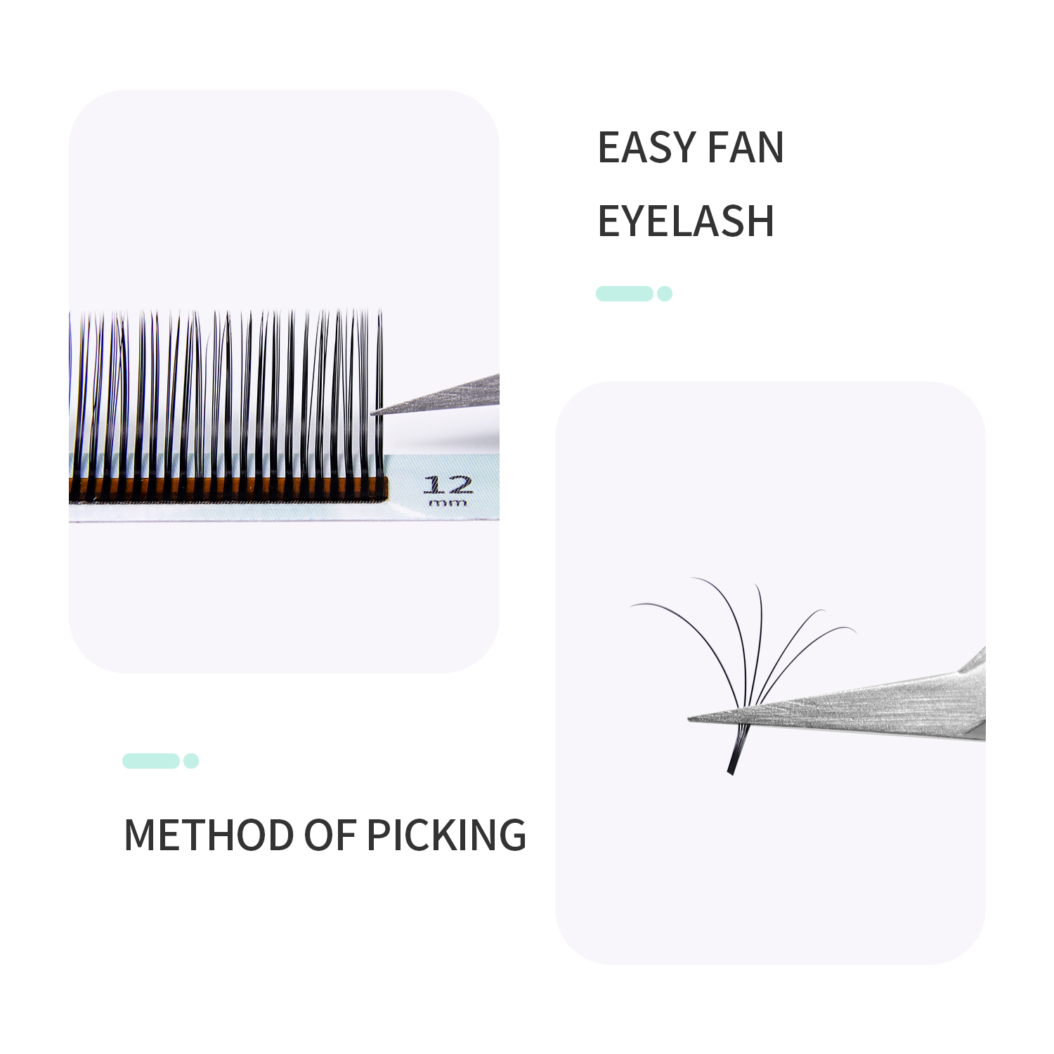 GLAMLASH 5D Bloem Wimperextens - Eyelash Extension Anime Style recensie en prijs