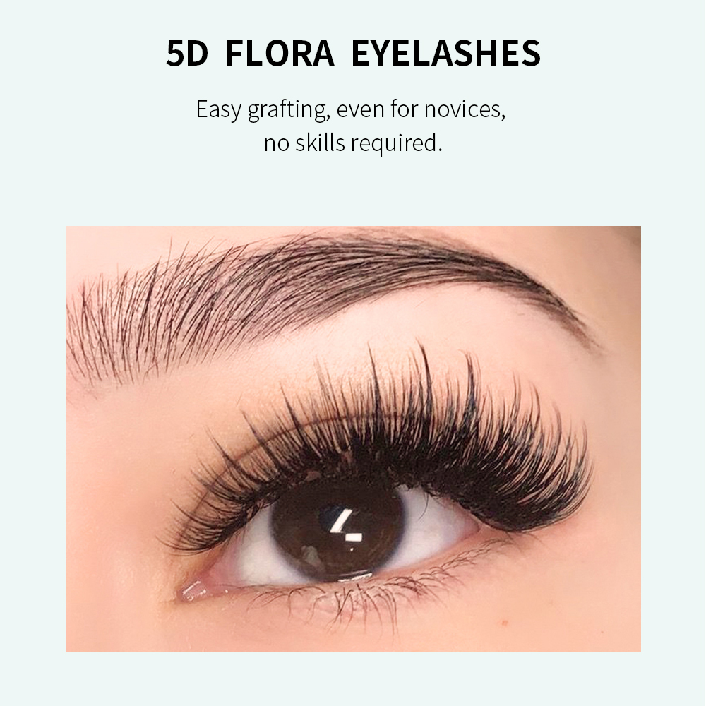 GLAMLASH 5D Bloem Wimperextens - Eyelash Extension Anime Style recensie en prijs