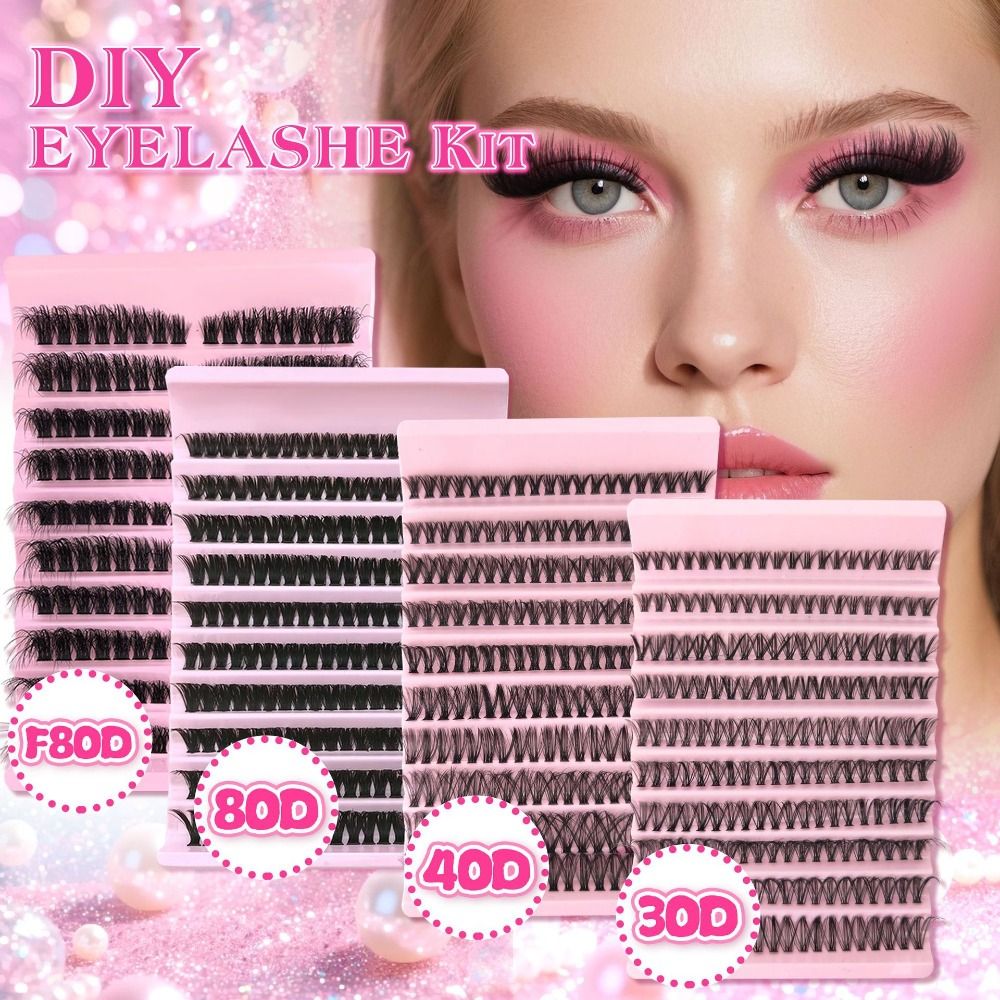 Natuurlijke look valse wimpers - Eyelash Extension Kits recensie en prijs