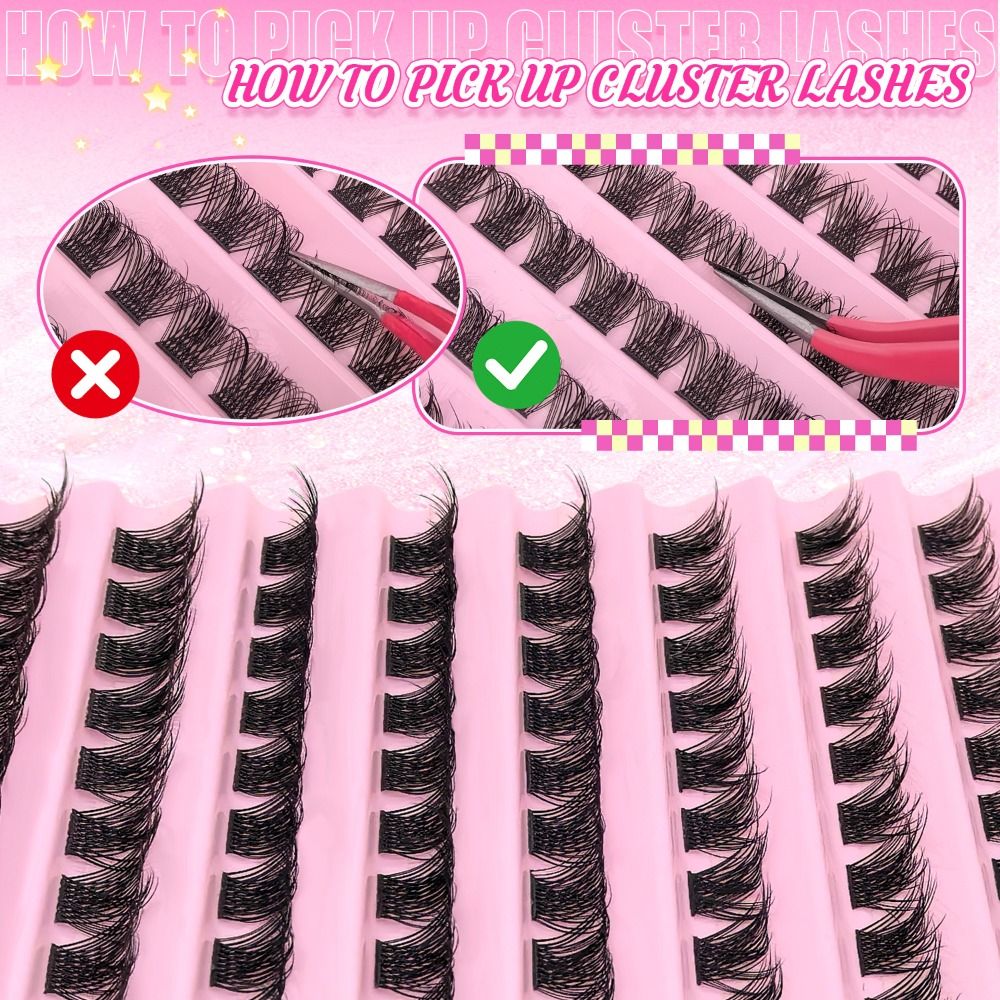 Natuurlijke look valse wimpers - Eyelash Extension Kits recensie en prijs