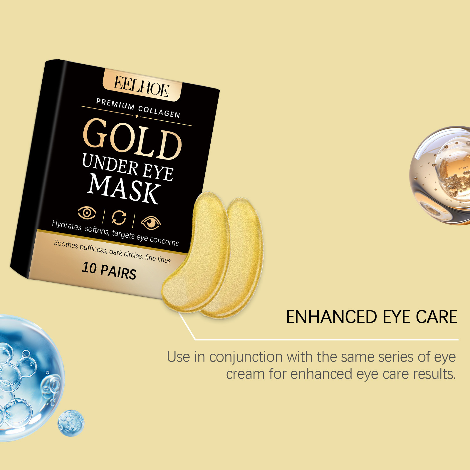 Collageen Oogmasker Anti Donke - Eye Pad Collagen recensie en prijs
