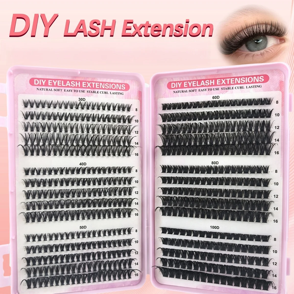 1 doosje wimperextensions - DI - Eyelash Extension Anime Style recensie en prijs