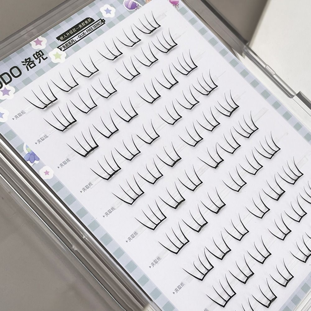 60 stuks geen lijm individuele - Eyelash Extension Anime Style recensie en prijs