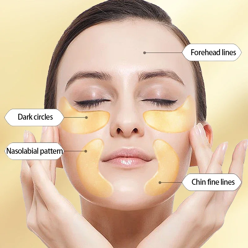 5 paar Gouden Oogmasker Patche - Eye Pad Collagen recensie en prijs