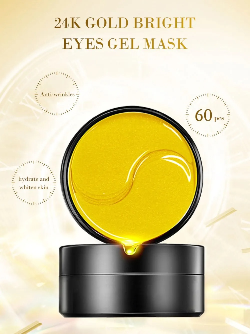 60 stks Gouden Hydraterende Oo - Eye Pad Collagen recensie en prijs